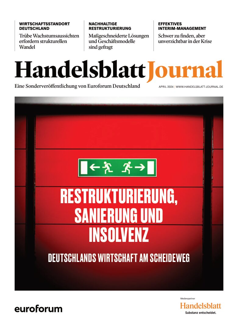 Restrukturierung, Sanierung und Insolvenz